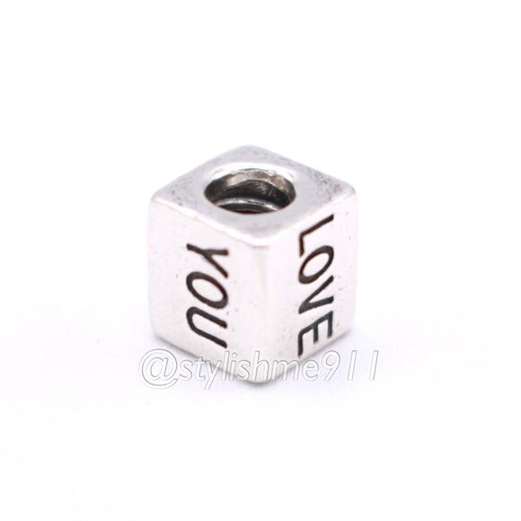 Authentic PANDORA I Love You Charm with 14K Gold - 790200 - Picture 10 of 12